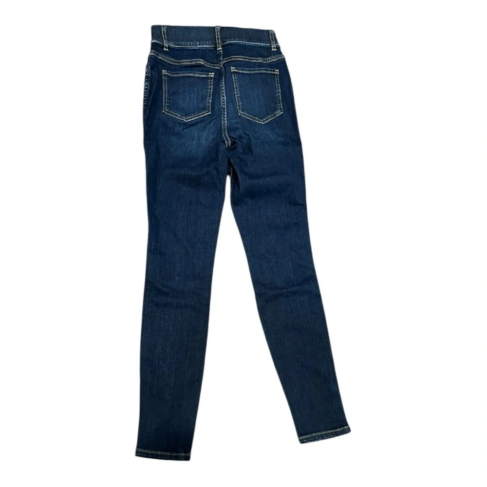 NWT SPANX Ankle Skinny Jeans Midnight Blue XS - Picture 2 of 5